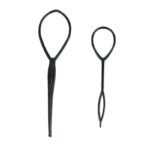 2pcs/Set Magic Plastic Magic Hair Braid Ponytail Styling Tool Girls Women Messy Bun Hair Bun Maker Hair Accessories Clip Tool - Image 4