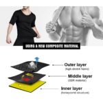 CXZD Plus Size S-5XL Men Neoprene Shaperwear Waist Traine  Sauna Sweat Vest Body Shaper Cincher Corset T-Shirts Slimming - Image 4