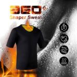 CXZD Plus Size S-5XL Men Neoprene Shaperwear Waist Traine  Sauna Sweat Vest Body Shaper Cincher Corset T-Shirts Slimming - Image 5
