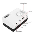 1080P Full-HD Mini Projector LED Projector J15 Projector 1920*1080P Home Theater Handheld Movie Beamer - Image 5