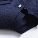 2019 Brand Mens Vintage Blazer Coats Chinese Style Business Dress Blazers Casual Stand Collar Jackets Male Suit Jacket - Image 4