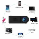 1080P Full HD Portable Mini Projector  and Media Player - HDMI Compatible - Home Theater Entertainment Projectors Video Multi-media - Image 4