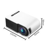 1080P Full HD Portable Mini Projector  and Media Player - HDMI Compatible - Home Theater Entertainment Projectors Video Multi-media - Image 6