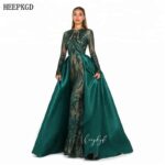 Glitter Sequin Lace Statement Gown