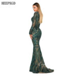 Glitter Sequin Lace Statement Gown - Image 3