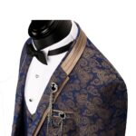 Black Red Blazer Slim Masculino Abiti Uomo 2019 Wedding Prom Blazers Single button For Men Stylish Suit Jacket DR8196 - Image 2