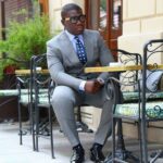 Grey Double Breasted Men's Suit - Slim Fit Jacket + Pant