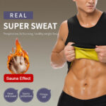 Lover Beauty Men's Sweat Vest Body Shaper Shirt Thermo Slimming Sauna Suit Weight Loss Black Shapewear Neoprene Waist Trainer - Image 2