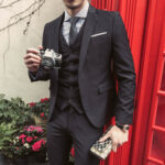 ZOGAA Men Dress Suits 5XL 4XL 2019 Business Wear Slim Fit Wedding Groom Suits 3 Piece of Suits High Quality Men Leisure Suits
