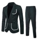 2-Piece Slim Social Blazer Suit - Image 2
