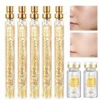 24K Gold Face Serum with Active Collagen and Silk Thread -  Anti-Aging Smoothing Firming Moisturizing Hyaluronic Skin Care - Image 5