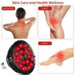 54W Red Light Therapy Lamp 660nm & 850nm Near Infrared Light Therapy Devices for Face and Pain Relief - Image 4