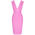 Sexy Svelte Bodycon Bandage Dress - Sexy Cut Out Rayon White Black Red Purple Classy Party Dress Evening Outfits - Image 4
