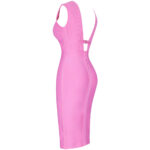 Sexy Svelte Bodycon Bandage Dress - Sexy Cut Out Rayon White Black Red Purple Classy Party Dress Evening Outfits - Image 5
