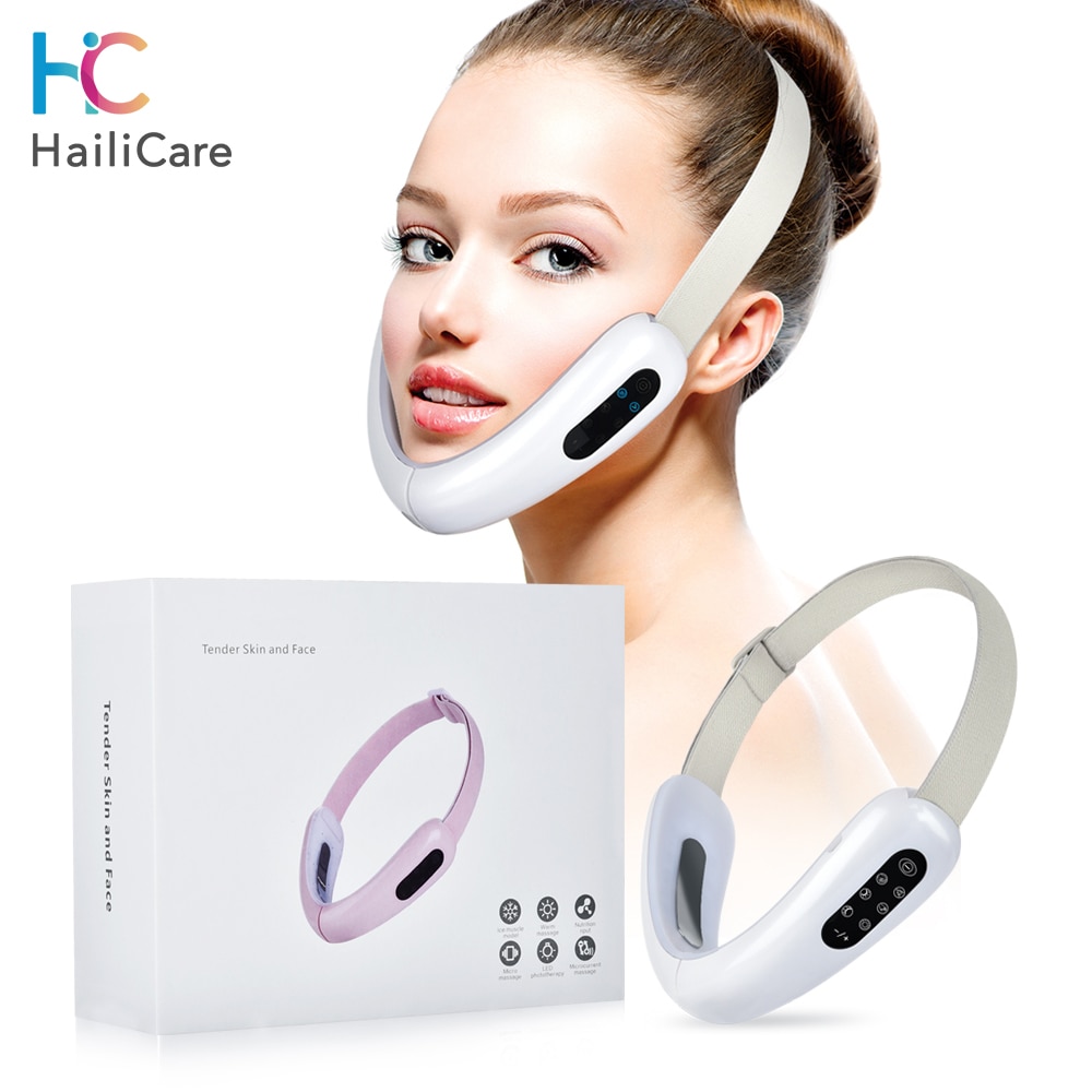 Electic-LED-Photon-Face-Slim-V-Line-Lift-Up-Belt-Machine-Therapy-Facial-Lifting-Device-Infrared