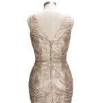 Champagne Gold Sequin Mermaid Prom Dresses - Image 6