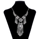 LOVBEAFAS  Fashion Bohemian Choker Collar Necklace Vintage Tassel Statement Maxi Long Necklace Women Collier Femme Jewelry - Image 3