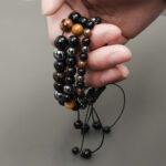 Natural Obsidian Stone Braceket Magnet Tiger Eye Beaded Bracelets Slimming Bracelet Healthy Weight Loss Jewelry Women Men - Image 5