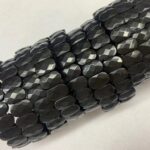 Natural Shungite Stone Beads Bracelet Energy Stone Jewelry Bangle Charm Gift For Man For Woman Wholesale ! - Image 2