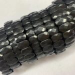Natural Shungite Stone Beads Bracelet Energy Stone Jewelry Bangle Charm Gift For Man For Woman Wholesale !