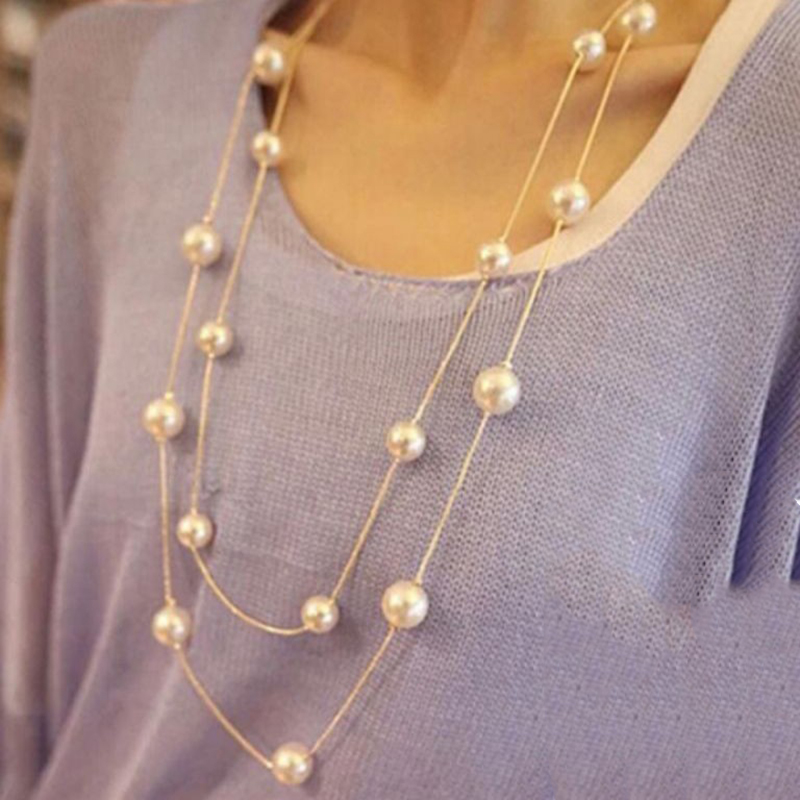 Simulated-Pearls-Long-Chain-Sweater-Necklace-Double-Layer-Lady-Clavicle-Collar-Elegant-Jewelry-Party-Prom-Necklaces-1