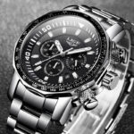 LIGE Top Brand Luxury Mens Watches Full Steel Watch Male Military Sport Waterproof Watch Men Quartz Clock Relogio Masculino - Image 2