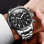 LIGE Top Brand Luxury Mens Watches Full Steel Watch Male Military Sport Waterproof Watch Men Quartz Clock Relogio Masculino - Image 5