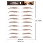 4D Hair Like Eyebrows Stickers Makeup Waterproof Eyebrow Tattoo Sticker Long Lasting Natural Fake Eyebrow Stickers Cosmetics - Image 3
