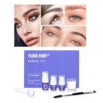 6Pcs Lash Brow Lifting Tint Kit Eyebrow Dye Tint Semi Permanent Curling Perming Makeup Tool Eyebrow Eyelash Color Dyeing Agent