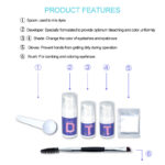 6Pcs Lash Brow Lifting Tint Kit Eyebrow Dye Tint Semi Permanent Curling Perming Makeup Tool Eyebrow Eyelash Color Dyeing Agent - Image 4
