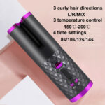 Cordless Curling Iron - Automatic Hair Curler with USB Charger - Hair Curling Iron Curls Waves Hair Styling Tools Cordless Ceramic Curly Rotating Styler Women - Image 3