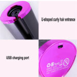 Cordless Curling Iron - Automatic Hair Curler with USB Charger - Hair Curling Iron Curls Waves Hair Styling Tools Cordless Ceramic Curly Rotating Styler Women - Image 4