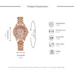 Diamond Women Watches Gold Watch Ladies Wrist Watches Luxury Brand Rhinestone Women's Bracelet Watches Female - Image 6