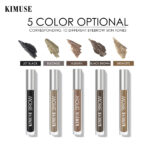 Eyebrow Gel Cream Pencil -Henna Tattoo Waterproof Eyebrow Pencil With Brush Smudge-proof Cosmetic Eyebrow Enhancer - Image 2