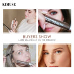 Eyebrow Gel Cream Pencil -Henna Tattoo Waterproof Eyebrow Pencil With Brush Smudge-proof Cosmetic Eyebrow Enhancer - Image 5
