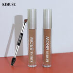 Eyebrow Gel Cream Pencil -Henna Tattoo Waterproof Eyebrow Pencil With Brush Smudge-proof Cosmetic Eyebrow Enhancer - Image 6