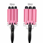 Triple Curling Iron - 3 Barrel Hair Curler for Big Waves - Hair Waver Styling Tools - Hair Curling Wand for Hair - Image 5
