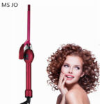 Professional 9mm Spiral Curling Wand with LCD Display - Curling Iron Hair Curler | Beauty Styling Tools