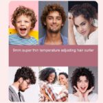 Professional 9mm Spiral Curling Wand with LCD Display - Curling Iron Hair Curler | Beauty Styling Tools - Image 6