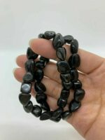 Shungite EMF Protection Bracelet - Elastic Authentic Shungite - Image 6