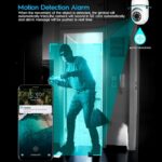 1/2/4 Pcs E27 Bulb Camera 5G wifi Surveillance Cam Night Vision Full Color Automatic Human Tracking Video Security Monitor - Image 3