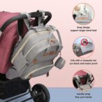 Extra Large 3-In-1 Convertible Diaper Bag Backpack and Foldable Baby Bed - Waterproof Travel Bag with USB Charger with 3 Changing Bed Types - Image 5