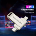 TYPE-C Flash Drive pendrive For iPhone /Plus/X/ipad Usb/Otg 2 in 1 Pen Drive For all iOS External Storage Devices/ cell phone - Image 3