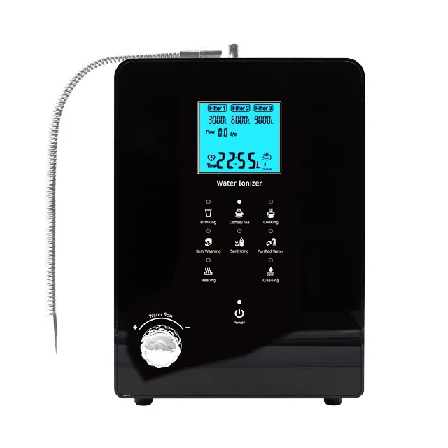 EHM-Alkaline-water-ionizer-filter-treatment-with-pH-level-for-drinking-with-9-plates