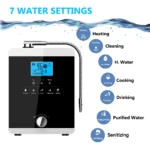 PH Water Ionizer - 11 Titanium Plates Alkaline Hydrogen Water Generator - Image 2