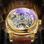 FORSIGNING Royal Engraved Watch for Men - Automatic Mechanical Wrist Watches - Image 3