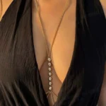 Simple Rhinestone Body Chain