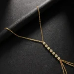 Simple Rhinestone Body Chain - Image 5