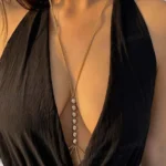 Simple Rhinestone Body Chain - Image 3