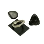 Natural Black Shungite Gemstone 5G CellPhone Radiation Protector - Natural Crystal Phone Holder and Stand - Positive Energy Harmonizer - Image 6